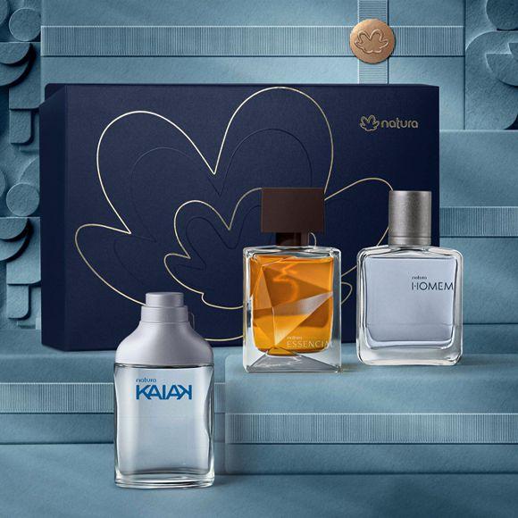 Coleção Especial Miniaturas da Perfumaria Masculina Natura 3 un
